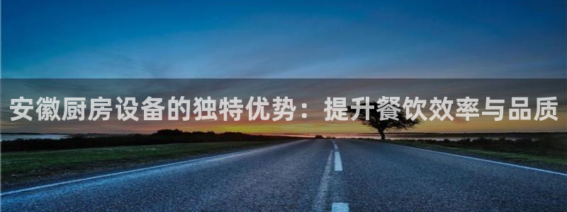 ag尊龙凯时官网：安徽厨房设备的独特优势：提升餐饮效率与品质