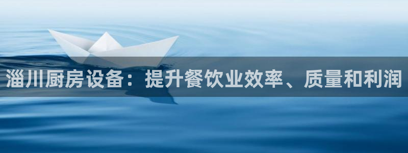 尊龙官网APP下载：淄川厨房设备：提升餐饮业效率、质量和利润
